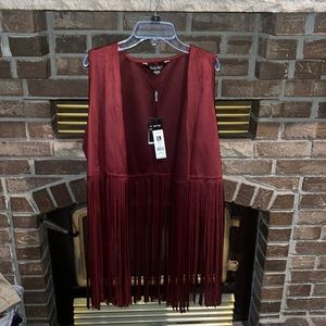Charlie Paige fringe vest